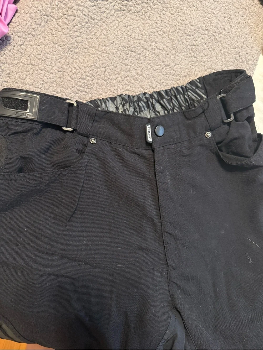 Men's Black Outdoor Performance Shorts